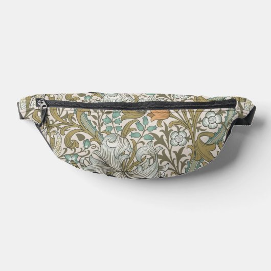 William Morris Golden Lily Blue Gold Classic Heuptasje (Liggend)