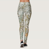 William Morris Golden Lily Blue Gold Classic Leggings (Achterkant)