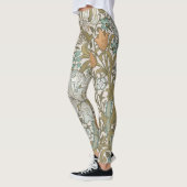 William Morris Golden Lily Blue Gold Classic Leggings (Links)