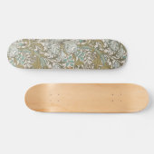 William Morris Golden Lily Blue Gold Classic Persoonlijk Skateboard (Horizontaal)