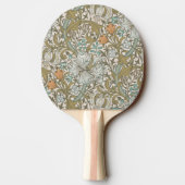 William Morris Golden Lily Blue Gold Classic Tafeltennisbatje (Achterkant)
