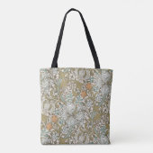 William Morris Golden Lily Blue Gold Classic Tote Bag (Achterkant)