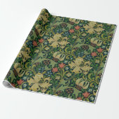William Morris Golden Lily Cadeaupapier (Uitgerold)