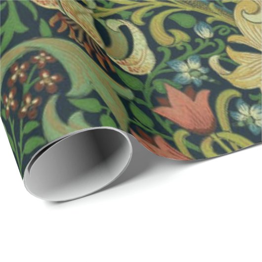 William Morris Golden Lily Cadeaupapier (Rol Hoek)