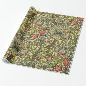William Morris Golden Lily Cadeaupapier (Uitgerold)