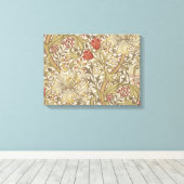 William Morris Golden Lily Canvas Afdruk (Insitu (Houten vloer))