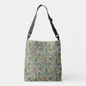 William Morris Golden Lily Chintz Pattern Crossbody Tas (Achterkant)