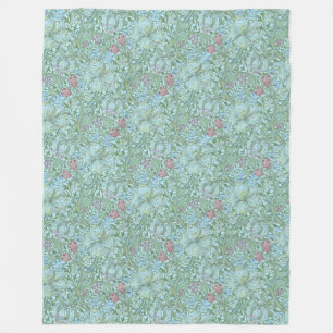 William Morris Golden Lily Fleece Deken