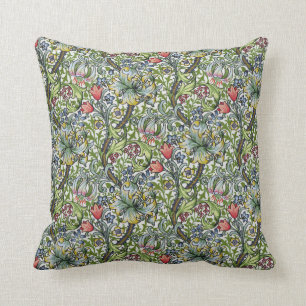 William Morris Golden Lily Floral Chintz Kussen