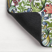 William Morris Golden Lily Floral Chintz Pattern Muismat (Hoek)