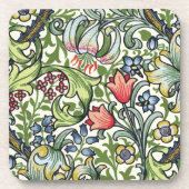 William Morris Golden Lily Floral Chintz Pattern Onderzetter (Voorkant)