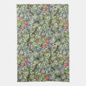 William Morris Golden Lily Floral Chintz Pattern Theedoek (Verticaal)