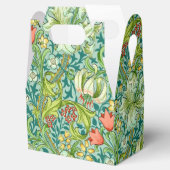 William Morris Golden Lily  Floral Design Bedankdoosjes (Geopend)
