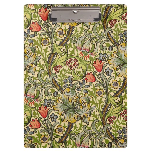 William Morris Golden Lily  Floral Design Klembord (Voorkant)