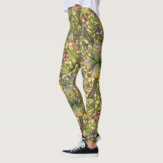 William Morris Golden Lily  Floral Design Leggings (Links)