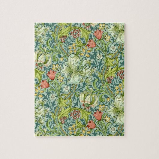 William Morris Golden Lily  Floral Design Legpuzzel (Verticaal)