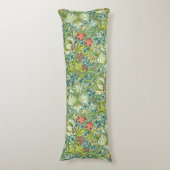William Morris Golden Lily  Floral Design Lichaamskussen (Voorkant Verticaal)