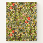 William Morris Golden Lily  Floral Design Notitieboek (Achterkant)