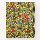 William Morris Golden Lily  Floral Design Notitieboek (Achterkant)