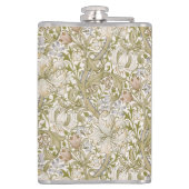 William Morris Golden Lily Garden Flower Classic Heupfles (Achterkant)