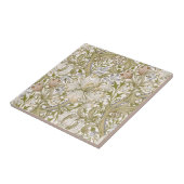 William Morris Golden Lily Garden Flower Classic Tegeltje (Zijkant)