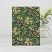 William Morris Golden Lily Kaart (Staand voorkant)