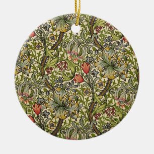 William Morris Golden Lily Keramisch Ornament