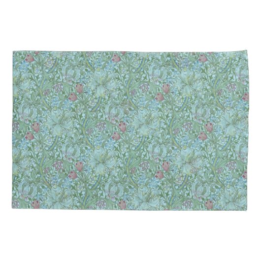  William Morris Golden Lily Kussensloop (Achterkant-Links)