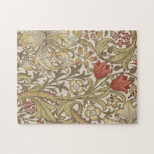 William Morris Golden Lily Legpuzzel (Horizontaal)