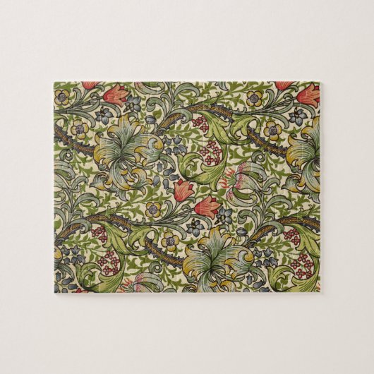 William Morris Golden Lily Legpuzzel (Horizontaal)