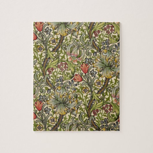William Morris Golden Lily Legpuzzel (Verticaal)