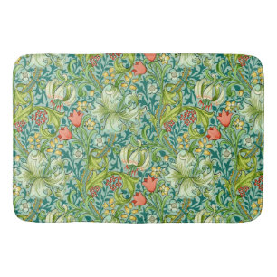 William Morris Golden Lily  Pattern Badmat