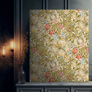 William Morris Golden Lily  Pattern Canvas Afdruk