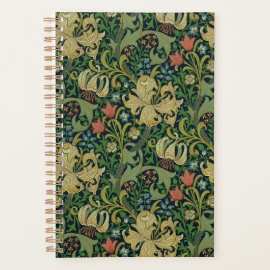 William Morris Golden Lily Planner (Voorkant)