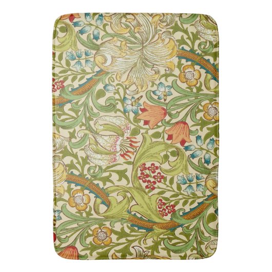 William Morris Golden Lily Pre-Raphaelite Badmat (Voorkant Verticaal)