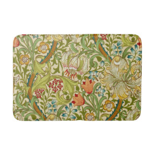 William Morris Golden Lily Pre-Raphaelite Badmat