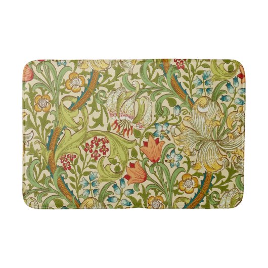William Morris Golden Lily Pre-Raphaelite Badmat (Voorkant)