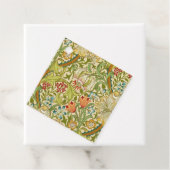 William Morris Golden Lily Pre-Raphaelite Bedankjes Labels (In situ)