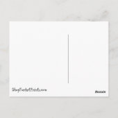 William Morris Golden Lily  Pre-Raphaelite Briefkaart (Achterkant)