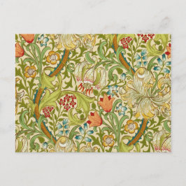 William Morris Golden Lily  Pre-Raphaelite Briefkaart