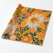 William Morris Golden Lily Pre-Raphaelite Cadeaupapier (Uitgerold)