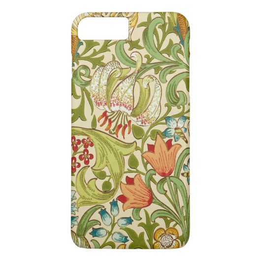 William Morris Golden Lily  Pre-Raphaelite Case-Mate iPhone Case (Achterkant)