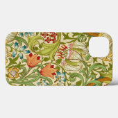 William Morris Golden Lily Pre-Raphaelite Case-Mate iPhone Case (Achterkant (horizontaal))