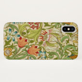William Morris Golden Lily Pre-Raphaelite Case-Mate iPhone Case (Achterkant (horizontaal))