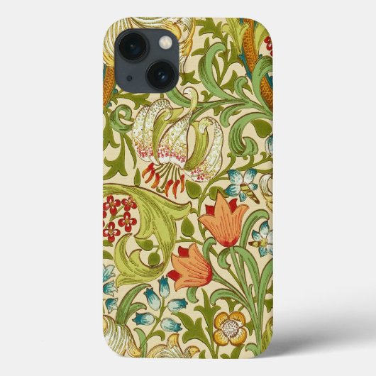 William Morris Golden Lily  Pre-Raphaelite Case-Mate iPhone Case (Achterkant)