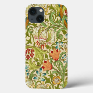 William Morris Golden Lily  Pre-Raphaelite iPhone 13 Hoesje