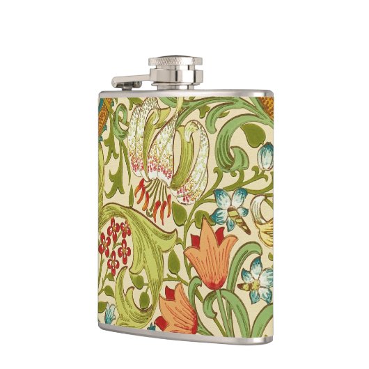 William Morris Golden Lily  Pre-Raphaelite Heupfles (Links)