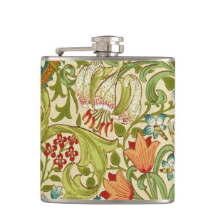 William Morris Golden Lily Pre-Raphaelite Heupfles