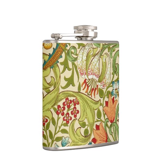 William Morris Golden Lily  Pre-Raphaelite Heupfles (Rechts)