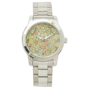 William Morris Golden Lily  Pre-Raphaelite Horloge